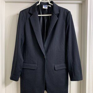 DG2 by Diane Gilman Women's Black Stretchy Jacket, Size L